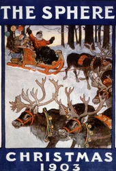 Julemanden og hans rensdyr
