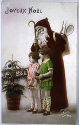Sankt Claus, ca. 1930 (postkort)