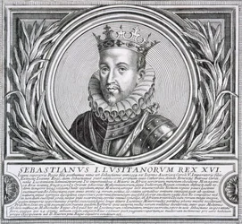 Sebastian af Portugal (litho)