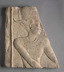 Tempelrelief af en guddom, 360-246 f.Kr