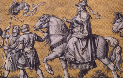 Fürstenzug (prinsernes procession) (keramiske fliser)