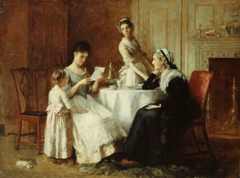 Det længe ventede brev, 1890