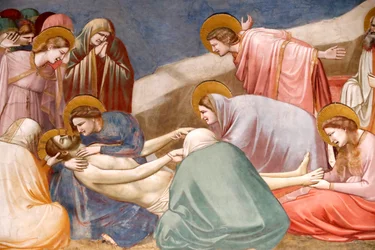 Scrovegni-kapellet. Fresko af Giotto