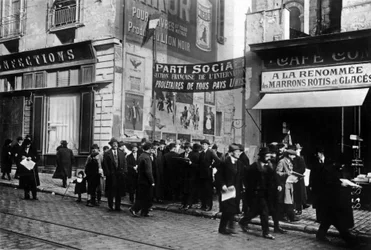Den socialistiske konference i Tours