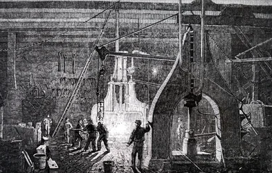 Produktionsgulvet hos Robert Stephenson and Company.