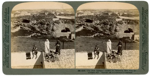 Jerusalem set fra Damaskus-porten, Palæstina, 1901.