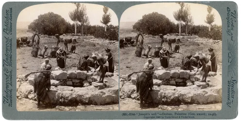Josephs Well, Dothan, Palæstina, 1900.