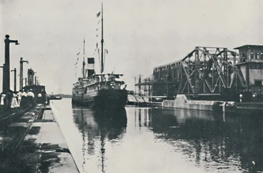 Åbning af Panamakanalen, 1916