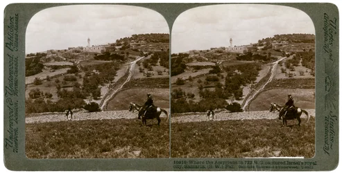 Samaria, det sydvestlige Palæstina, 1900-tallet.