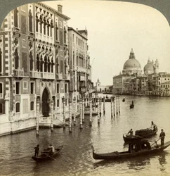 Canal Grande, Venedig, Italien.