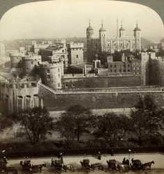 Tower of London, ca. slutningen af det 19. århundrede.