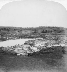 Tugela River, Natal, Sydafrika, Boer War, 1901