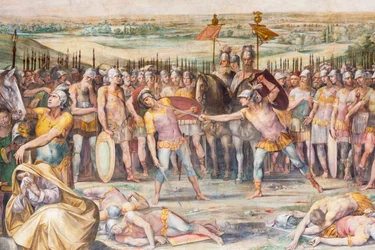 Horatius og Curiatii, Rom, Italien