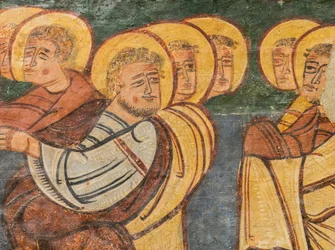 Jaca, Spanien. Romansk kunst.