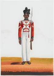 2. Martin Bataljons Havildar, Madras Army
