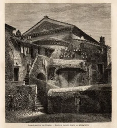 En cloaca bag kapellet i San Crispino