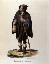 En bonde fra Camastra-regionen på Sicilien.