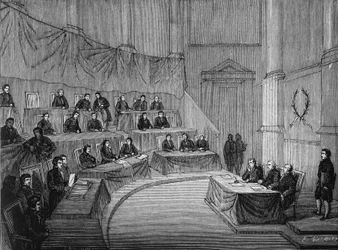 Alexandre (Alexandre) Volta læste for Videnskabsakademiet sin afhandling på bunken i nærværelse af den første konsul Bonaparte den 18. november