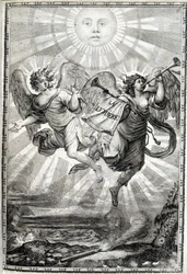 Lysets allegoriske skikkelse - Lyset til Monsignor den eminente kardinal Jules Mazarin (Giulio Raimondo Mazzarino eller Mazarino) (1602-1661)