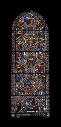 Ambulant vindue (farvet glas