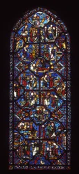 Ambulatorisk vindue (farvet glas