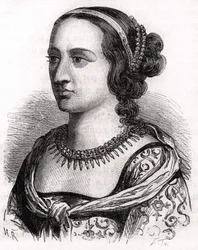 Anne de France, kendt som fruen af Beaujeu (1461 - 1522).