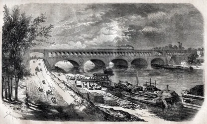 Auteuil Viaduct (Point du Jour Bridge) i 1867