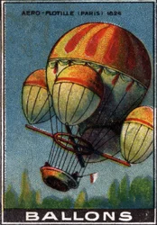 Balloner fra aero flotille de Paris