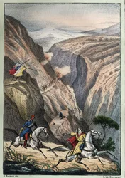 Slag ved Teniah of Mouzaìa, ved Mount Atlas Pass mellem franske tropper og arabisk modstand