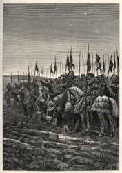 Før slaget ved Agincourt - 100 års krig: Slaget ved Azincourt (Pas-de-Calais) 25. oktober