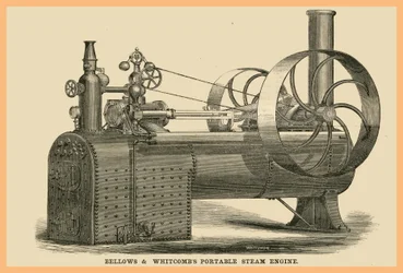 Bellows - Whitcomb bærbar dampmaskine