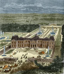 Chateau de Vaux Le Vicomte (Vaux-Le-Vicomte) på kong Ludvig XIV