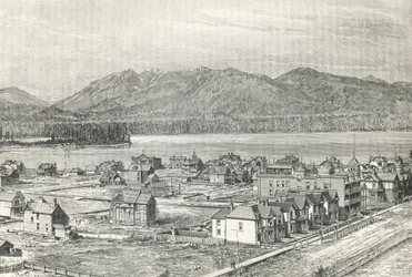 City of Vancouver, gravering, Canada