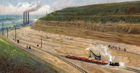 Anlæg af Albert-kanalen i 1930