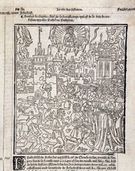 Byggeplads. Frankrig 1400-tallet