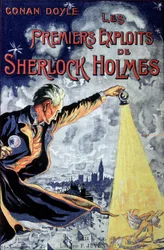 Cover "" Les Premiers exploits de Sherlock Holmes""" af Conan Doyle.