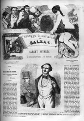 Cover til romanen "" Albert Savarus ""