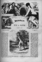 Cover til romanen "" Eve and David""