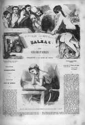 Cover til romanen "" Les celibataires ""
