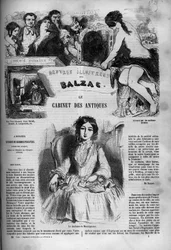 Omslag til romanen "The cabinet of antique"
