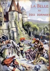 Cover af Charles Perraults fortælling "Sleeping Beauty".