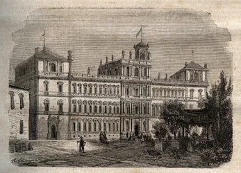 Hertugpaladset i Modena i det 19. århundrede - Hertugpaladset 1634 - Hertugpaladset i Modene
