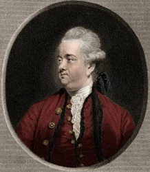 Edward Gibbon 1737-1794 - gravering - 1800-tallet