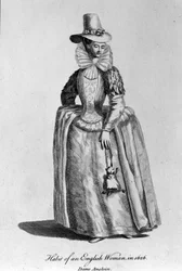 Engelsk kvinde fra 1626.