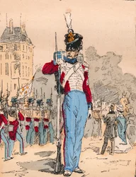 Indgravering af 1882 i "Tiårs historie: 1830-1840"" Louis-Blanc (1811-1882)