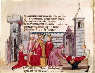 Indrejse til Spanien (miniature