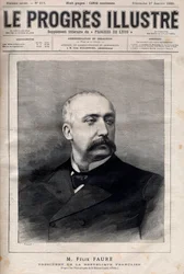 Felix Faure, præsident for den franske republik