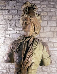 Figur af privatbuen fra det 17. århundrede, bevaret på Museum of Saint Malo.