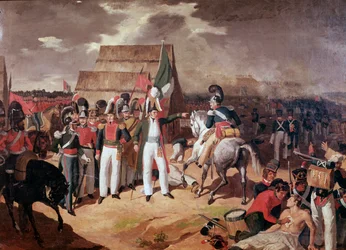 General Antonio Lopez de Santa Anna (1794-1876) mexicansk militær og politiker under slaget ved Tampico