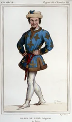 Gilles de Rais (Retz ou Rays) (1404-1440), våbenkammerat af Jeanne d
